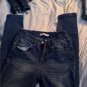 Women's Skinny Jeans in Blue